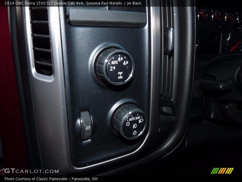 Sonoma Red Metallic / Jet Black 2014 GMC Sierra 1500 SLT Double Cab 4x4