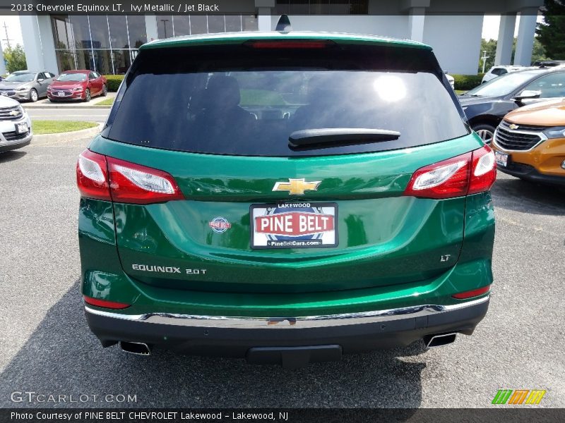 Ivy Metallic / Jet Black 2018 Chevrolet Equinox LT