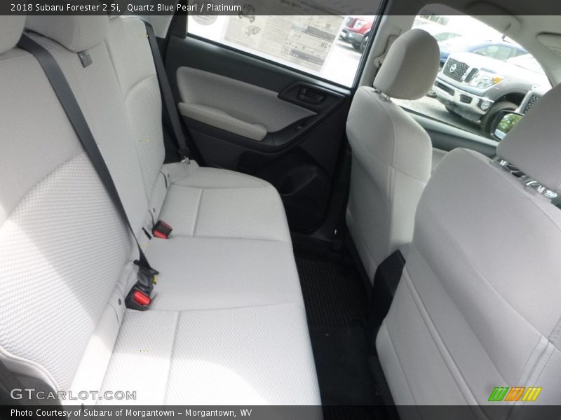 Quartz Blue Pearl / Platinum 2018 Subaru Forester 2.5i