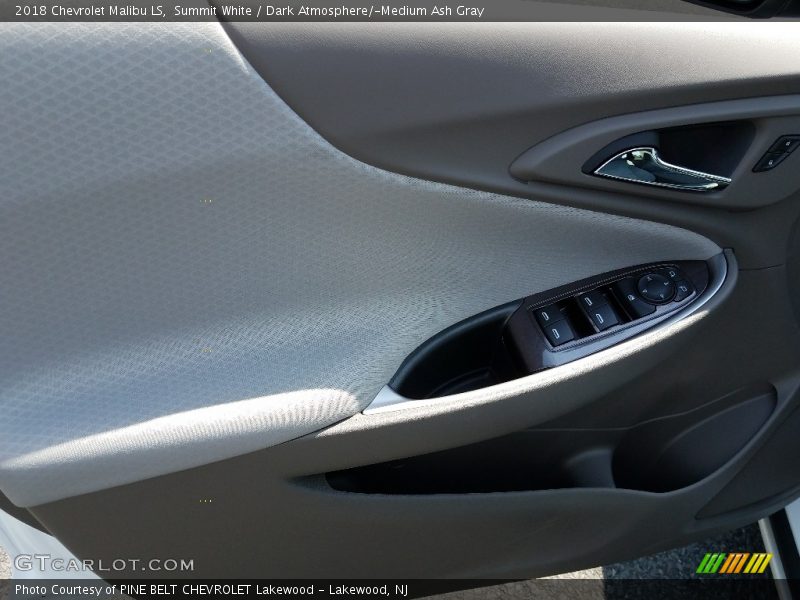 Summit White / Dark Atmosphere/­Medium Ash Gray 2018 Chevrolet Malibu LS