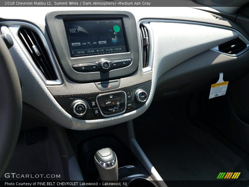 Summit White / Dark Atmosphere/­Medium Ash Gray 2018 Chevrolet Malibu LS