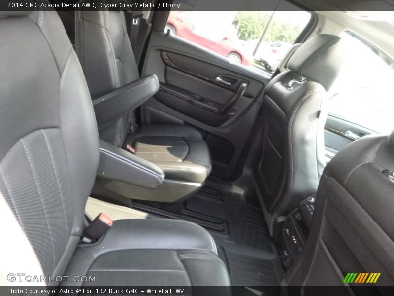 Cyber Gray Metallic / Ebony 2014 GMC Acadia Denali AWD