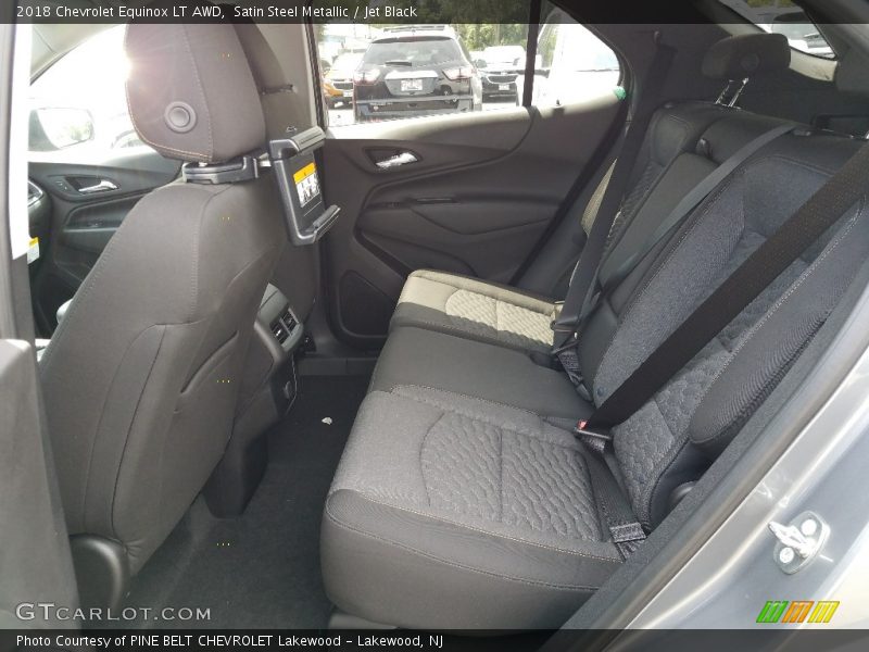 Satin Steel Metallic / Jet Black 2018 Chevrolet Equinox LT AWD