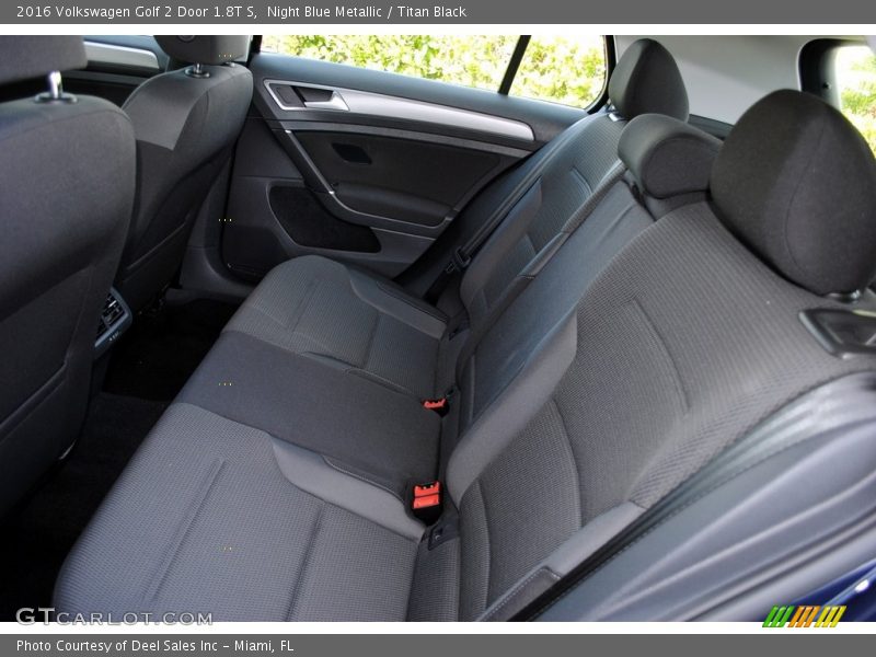 Night Blue Metallic / Titan Black 2016 Volkswagen Golf 2 Door 1.8T S