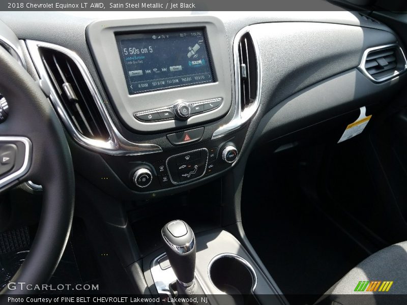 Satin Steel Metallic / Jet Black 2018 Chevrolet Equinox LT AWD