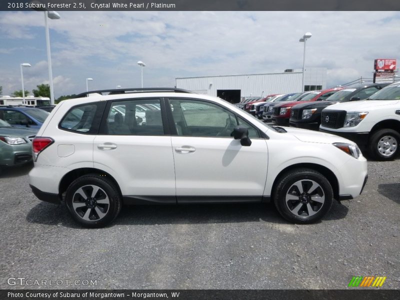  2018 Forester 2.5i Crystal White Pearl