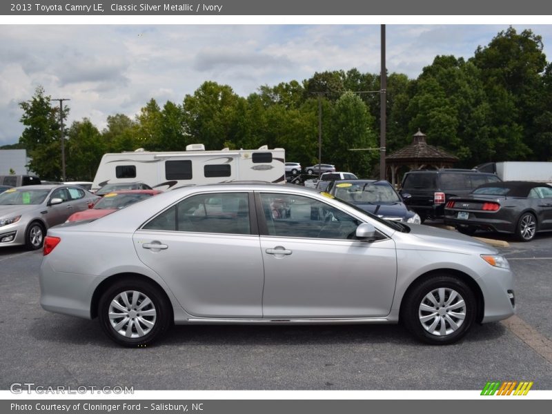 Classic Silver Metallic / Ivory 2013 Toyota Camry LE