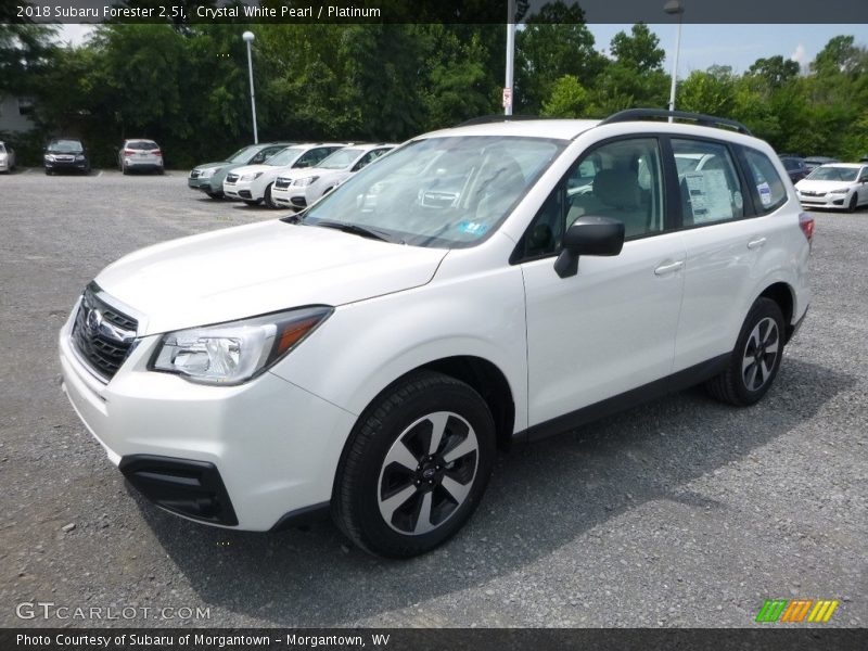  2018 Forester 2.5i Crystal White Pearl