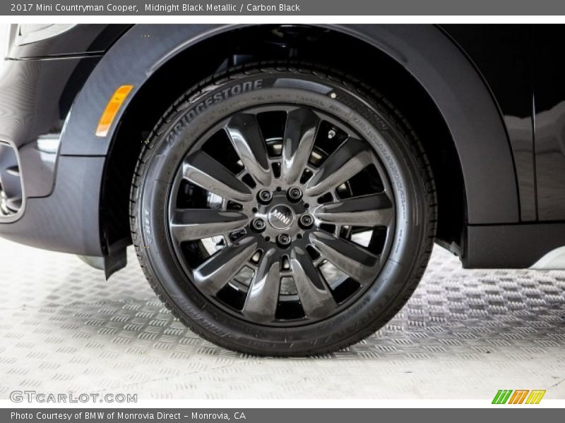 Midnight Black Metallic / Carbon Black 2017 Mini Countryman Cooper