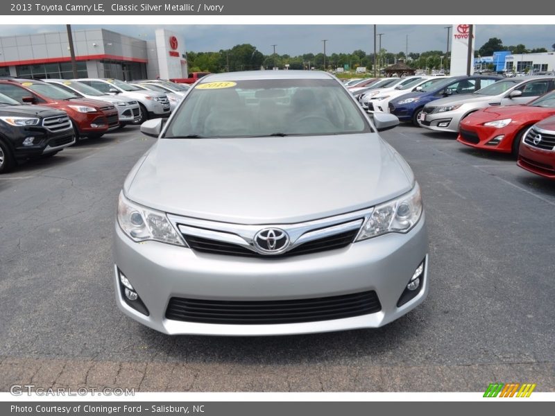 Classic Silver Metallic / Ivory 2013 Toyota Camry LE