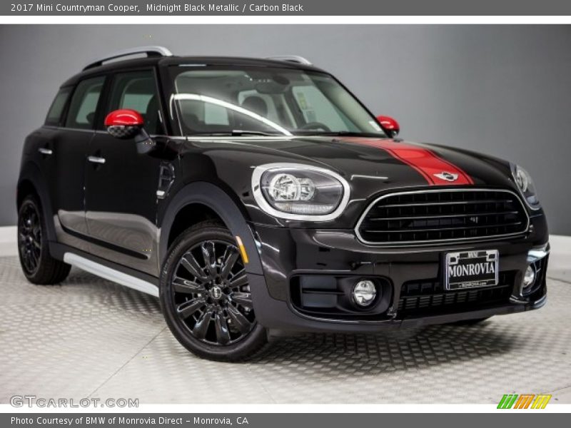 Midnight Black Metallic / Carbon Black 2017 Mini Countryman Cooper