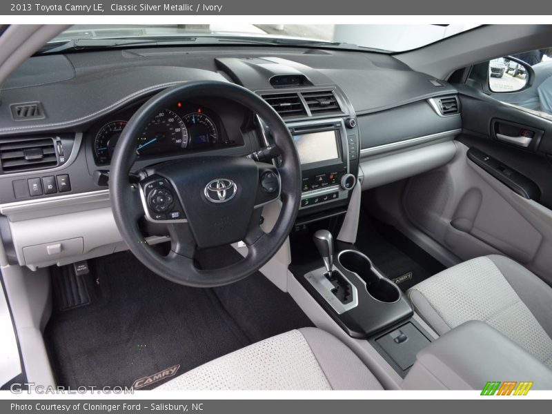 Classic Silver Metallic / Ivory 2013 Toyota Camry LE