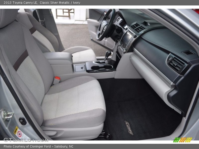 Classic Silver Metallic / Ivory 2013 Toyota Camry LE