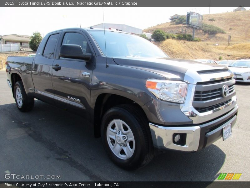 Magnetic Gray Metallic / Graphite 2015 Toyota Tundra SR5 Double Cab