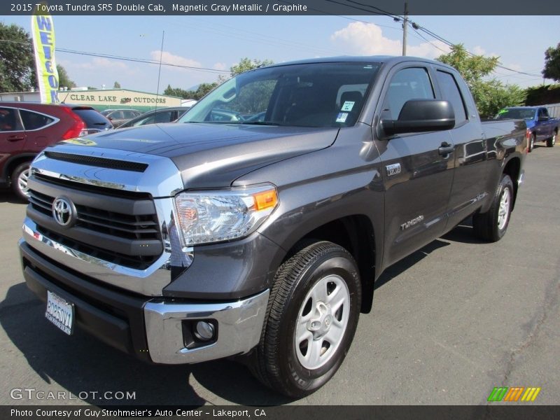 Magnetic Gray Metallic / Graphite 2015 Toyota Tundra SR5 Double Cab