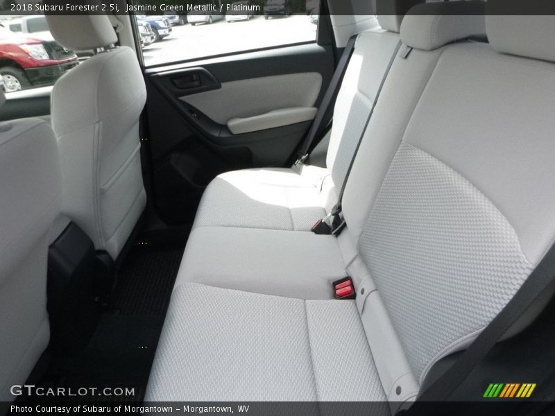 Jasmine Green Metallic / Platinum 2018 Subaru Forester 2.5i