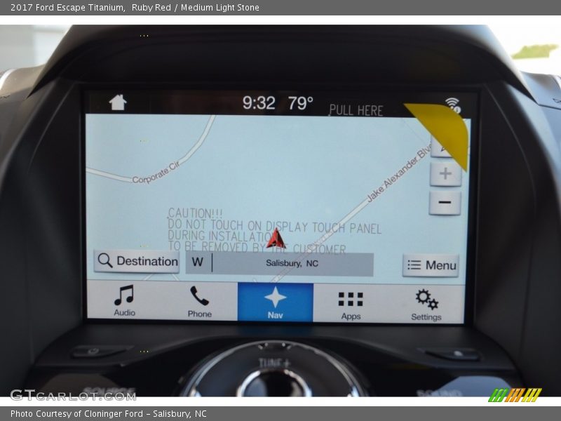 Ruby Red / Medium Light Stone 2017 Ford Escape Titanium