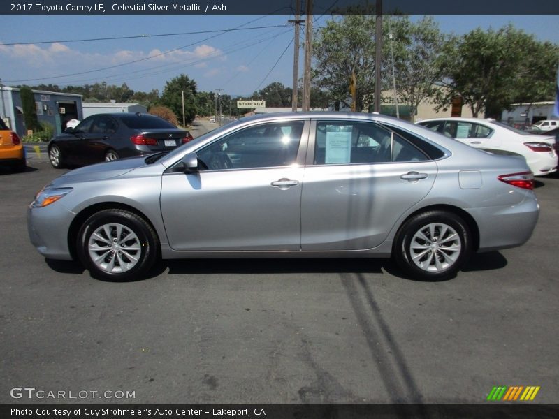 Celestial Silver Metallic / Ash 2017 Toyota Camry LE