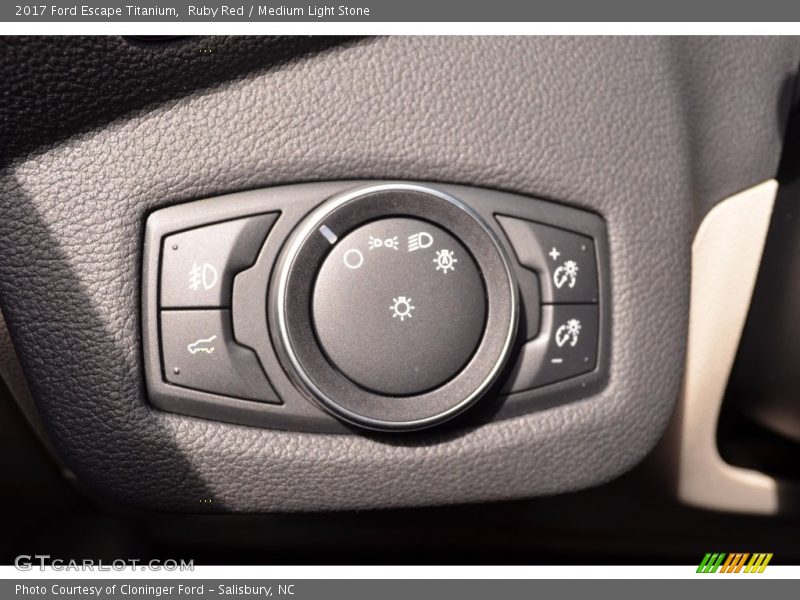 Ruby Red / Medium Light Stone 2017 Ford Escape Titanium
