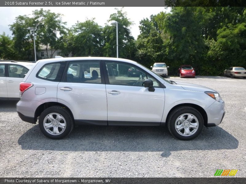 Ice Silver Metallic / Platinum 2018 Subaru Forester 2.5i