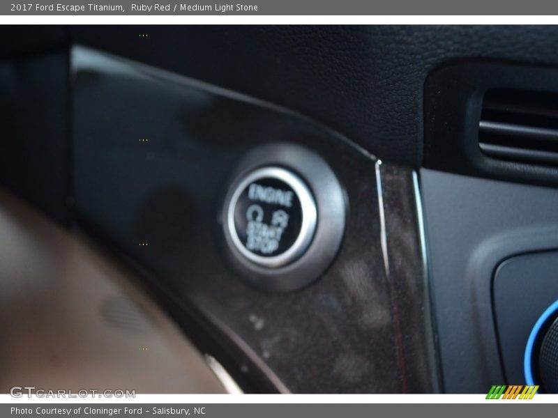 Ruby Red / Medium Light Stone 2017 Ford Escape Titanium