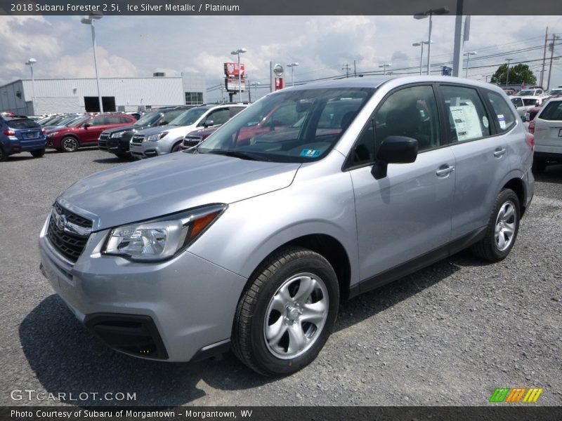 Ice Silver Metallic / Platinum 2018 Subaru Forester 2.5i