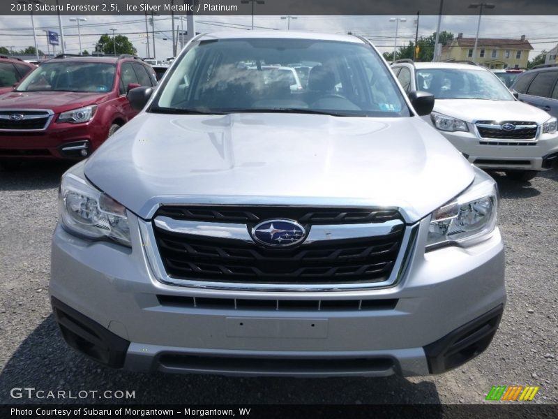 Ice Silver Metallic / Platinum 2018 Subaru Forester 2.5i