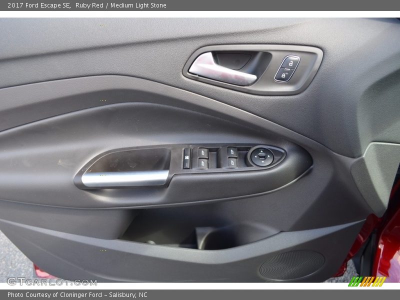 Ruby Red / Medium Light Stone 2017 Ford Escape SE