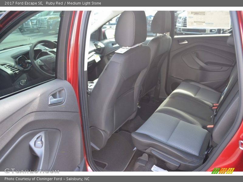 Ruby Red / Medium Light Stone 2017 Ford Escape SE