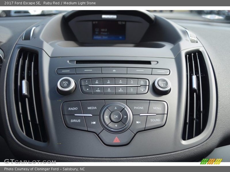 Ruby Red / Medium Light Stone 2017 Ford Escape SE