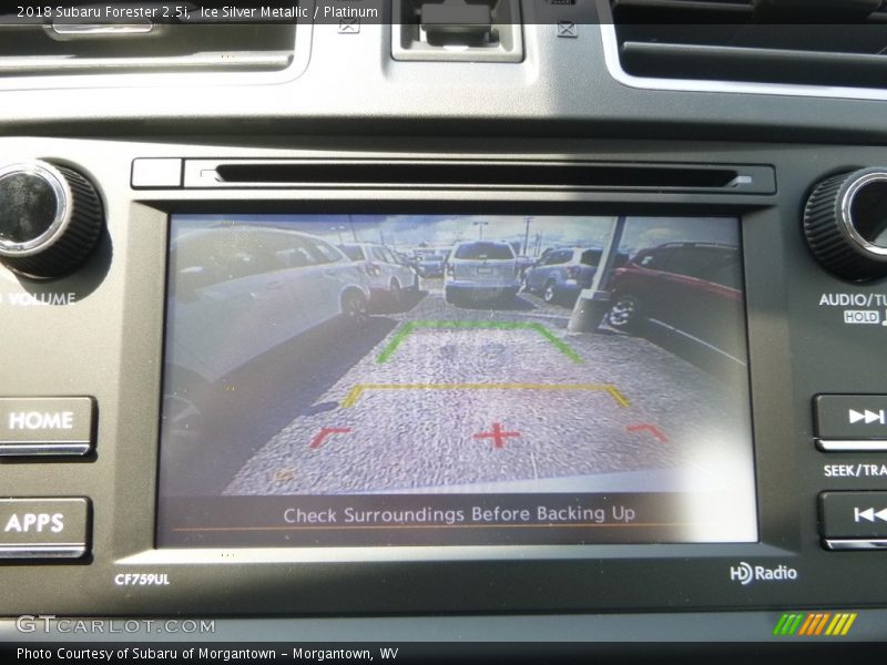 Ice Silver Metallic / Platinum 2018 Subaru Forester 2.5i