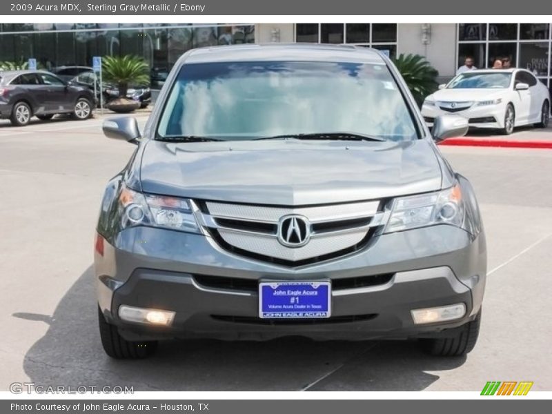Sterling Gray Metallic / Ebony 2009 Acura MDX
