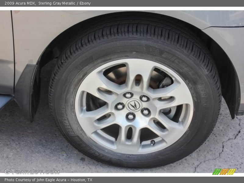 Sterling Gray Metallic / Ebony 2009 Acura MDX