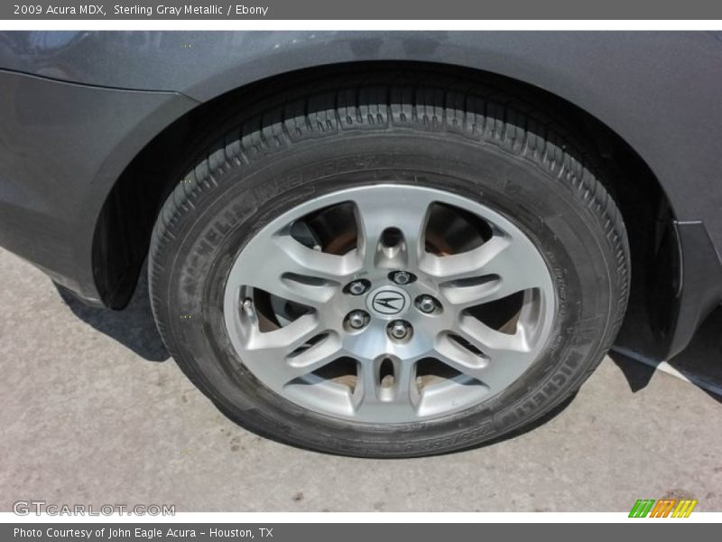 Sterling Gray Metallic / Ebony 2009 Acura MDX