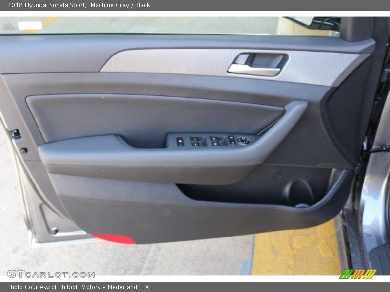 Machine Gray / Black 2018 Hyundai Sonata Sport