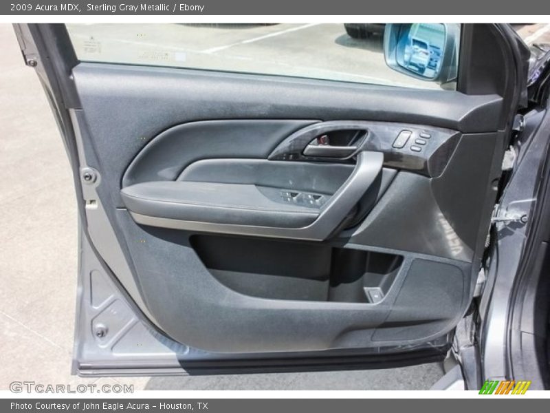 Sterling Gray Metallic / Ebony 2009 Acura MDX