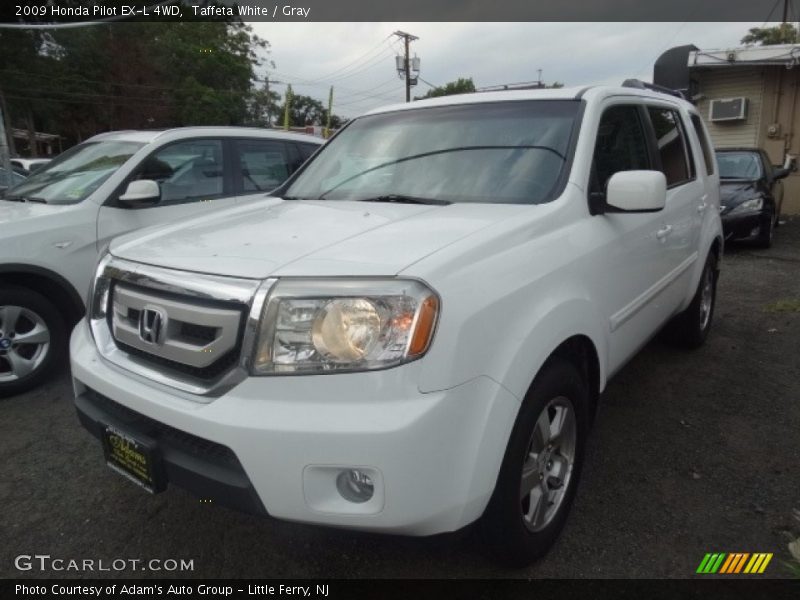 Taffeta White / Gray 2009 Honda Pilot EX-L 4WD