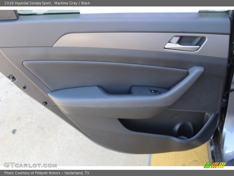 Machine Gray / Black 2018 Hyundai Sonata Sport
