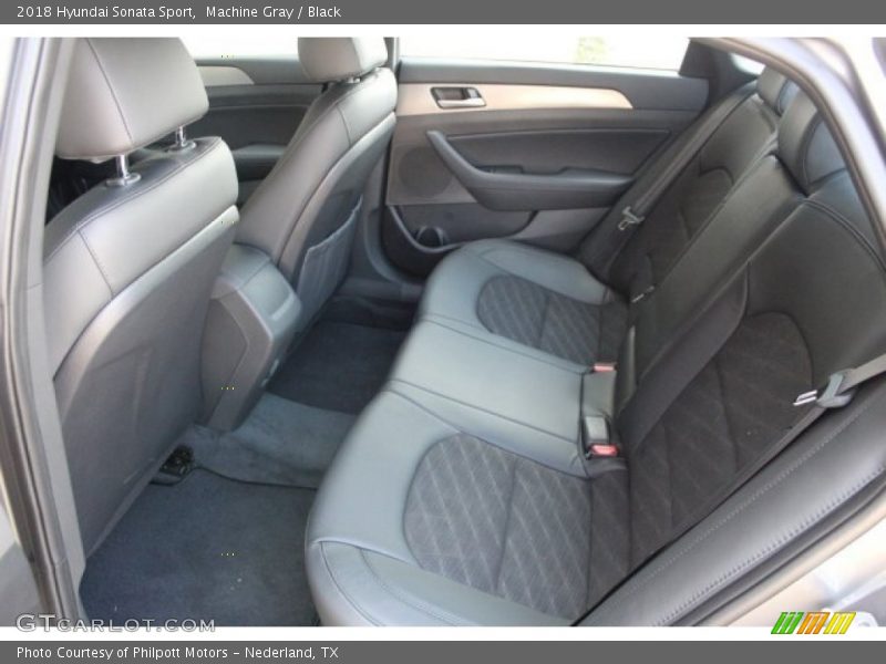 Machine Gray / Black 2018 Hyundai Sonata Sport