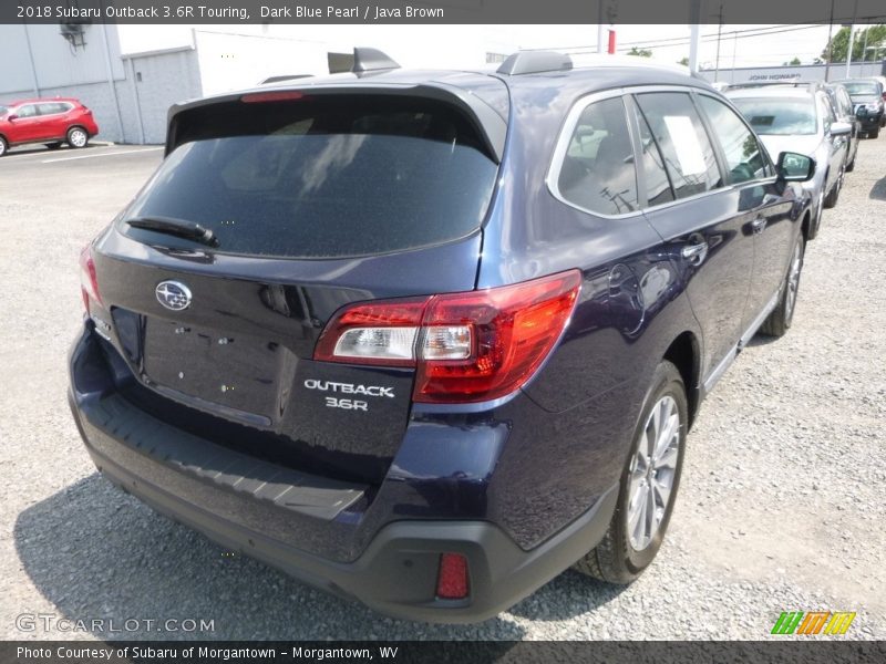 Dark Blue Pearl / Java Brown 2018 Subaru Outback 3.6R Touring