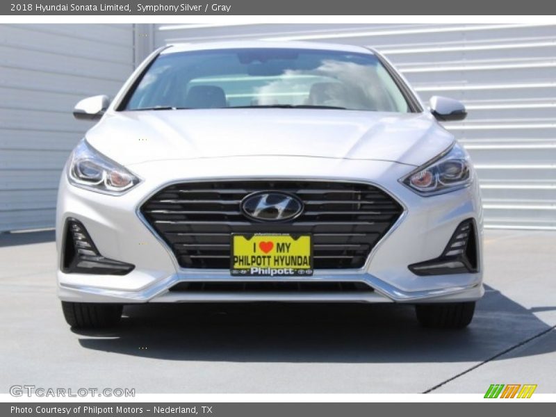 Symphony Silver / Gray 2018 Hyundai Sonata Limited