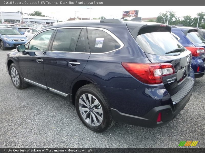 Dark Blue Pearl / Java Brown 2018 Subaru Outback 3.6R Touring