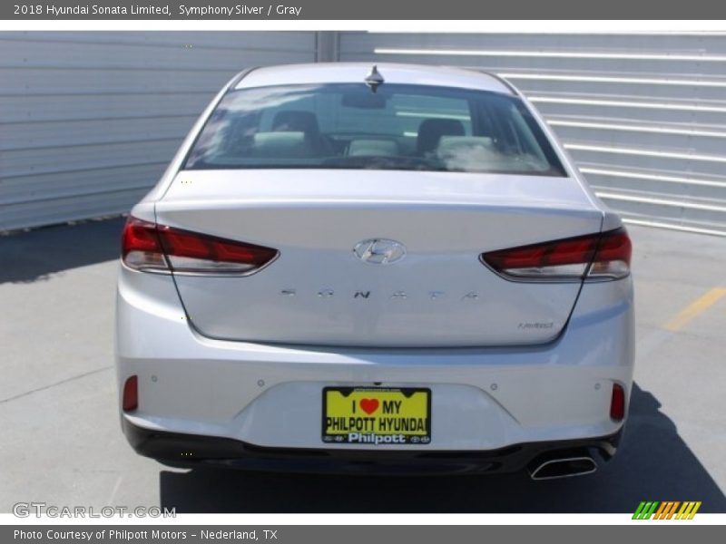 Symphony Silver / Gray 2018 Hyundai Sonata Limited