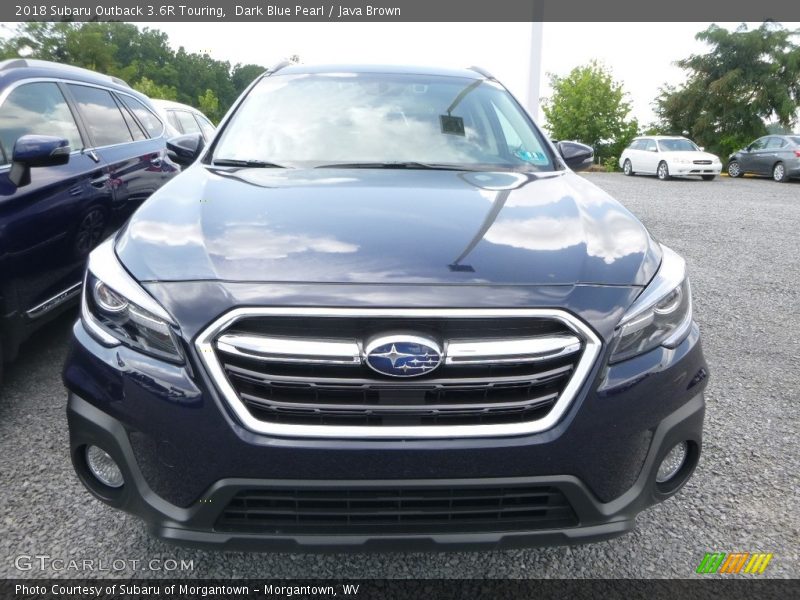 Dark Blue Pearl / Java Brown 2018 Subaru Outback 3.6R Touring