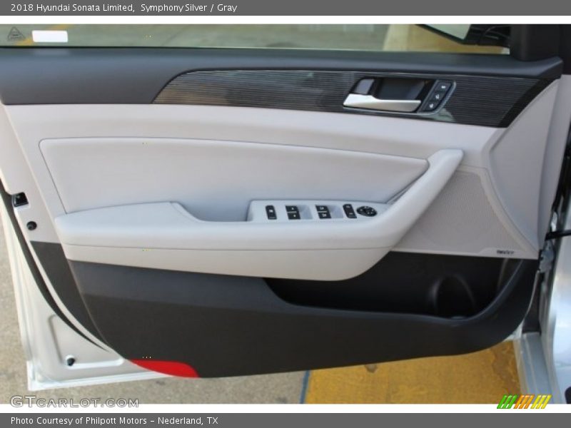 Symphony Silver / Gray 2018 Hyundai Sonata Limited