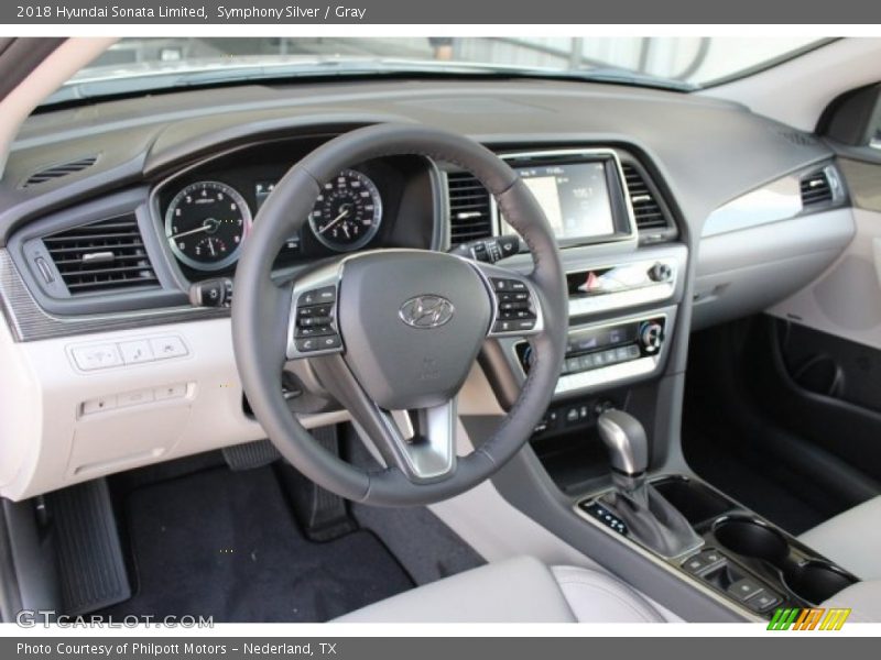 Symphony Silver / Gray 2018 Hyundai Sonata Limited
