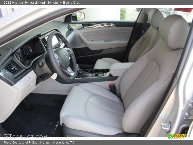 Symphony Silver / Gray 2018 Hyundai Sonata Limited