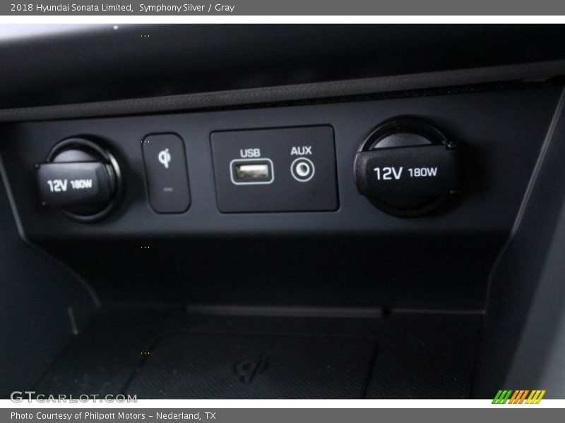 Symphony Silver / Gray 2018 Hyundai Sonata Limited