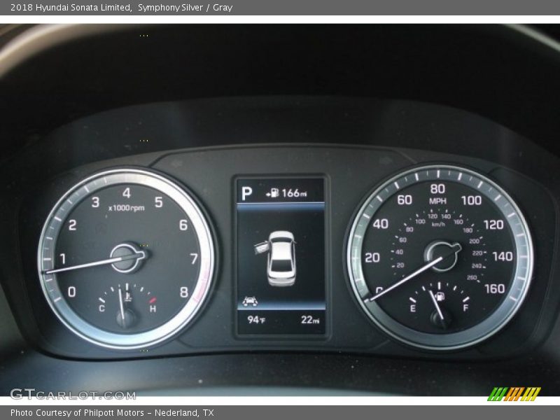 Symphony Silver / Gray 2018 Hyundai Sonata Limited