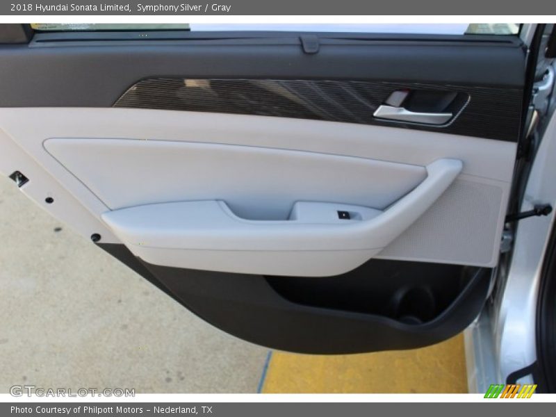 Symphony Silver / Gray 2018 Hyundai Sonata Limited